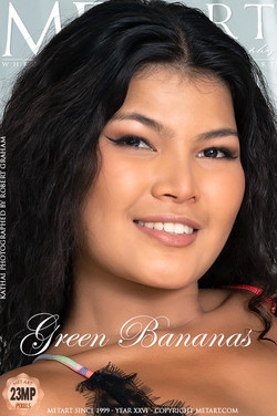 KATHAI BY ROBERT GRAHAM - GREEN BANANAS - ORIG. PHOTOS